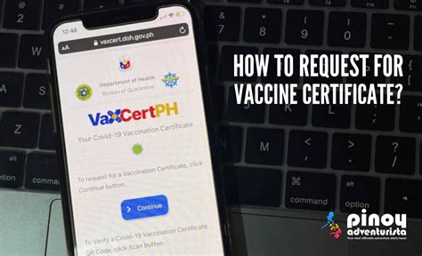 How to Get a VACCINE CERTIFICATE Online (Step .